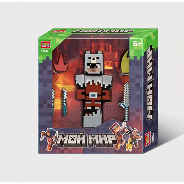 Конструктор мой мир сборная фигурка, 16 дет. Город мастеров в кор.2*90шт