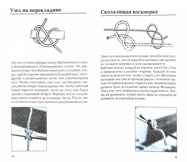 Морские узлы в обиходе. Охотничьи, узлы самозатягивающиеся, крепления и соединения концов