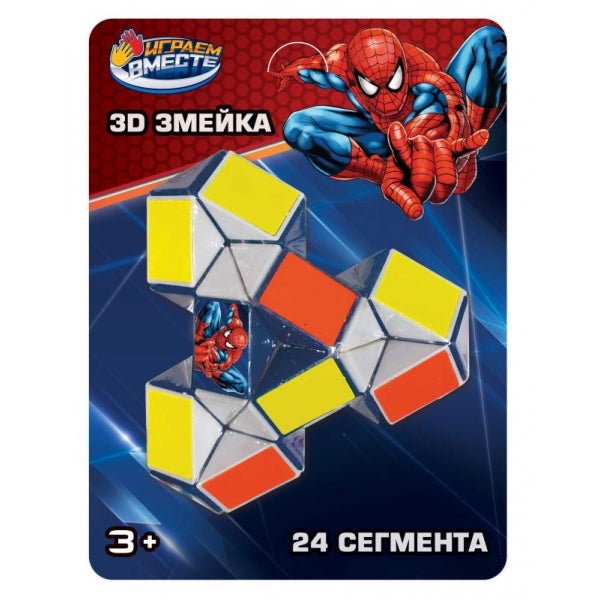 Логическая игра змейка паук, блист.19*14*5см ИГРАЕМ ВМЕСТЕ в кор.2*120шт
