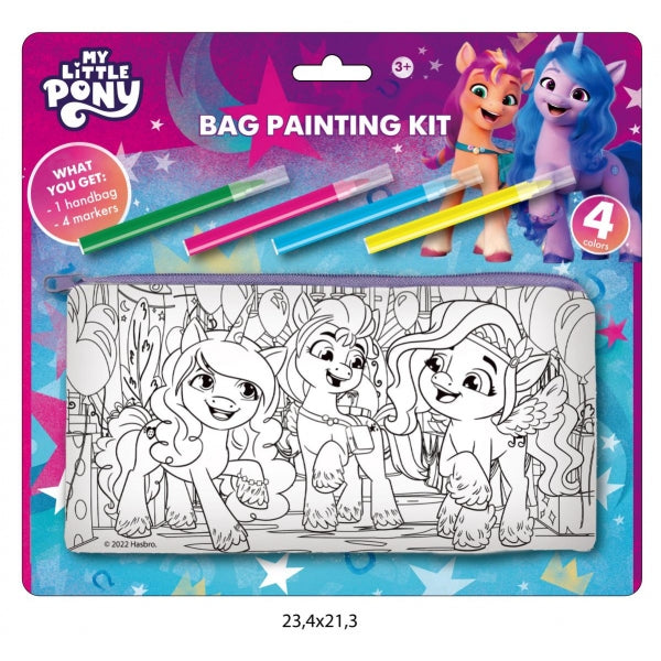 Сумка для росписи милый пони МУЛЬТИ АРТ в кор.2*216шт