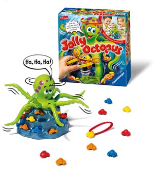 Ravensburger. Наст.игра "Осьминог Жоли" ( Jolly Octopus ) арт.21105 МРЦ 2515