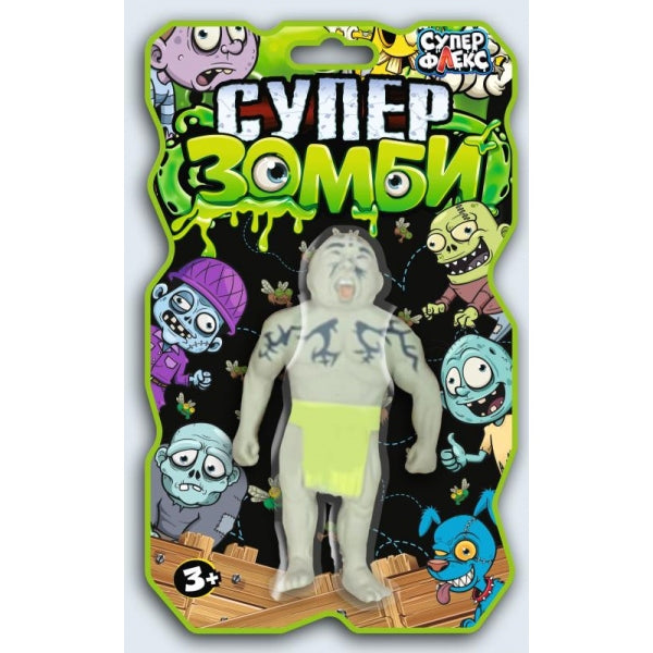 Играем вместе. Игрушка тянучка "Монстр боец" арт.SJ2366-RU