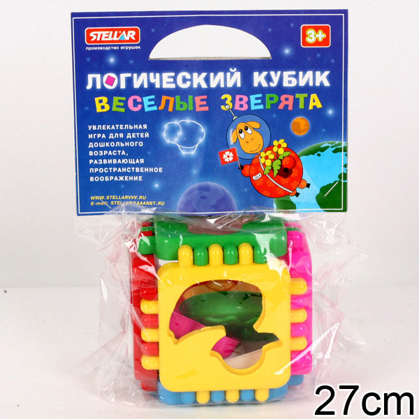 Стеллар. Логический куб "Весёлые зверята" арт.01326 /14
