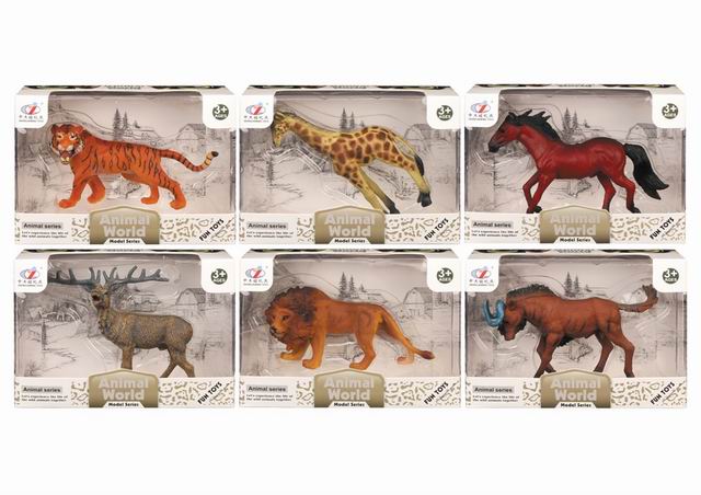 World Animal. Дикое Животное в ассорт. 6 видов 16*12*5,5 см в коробке (поштучно) арт.Y11695857