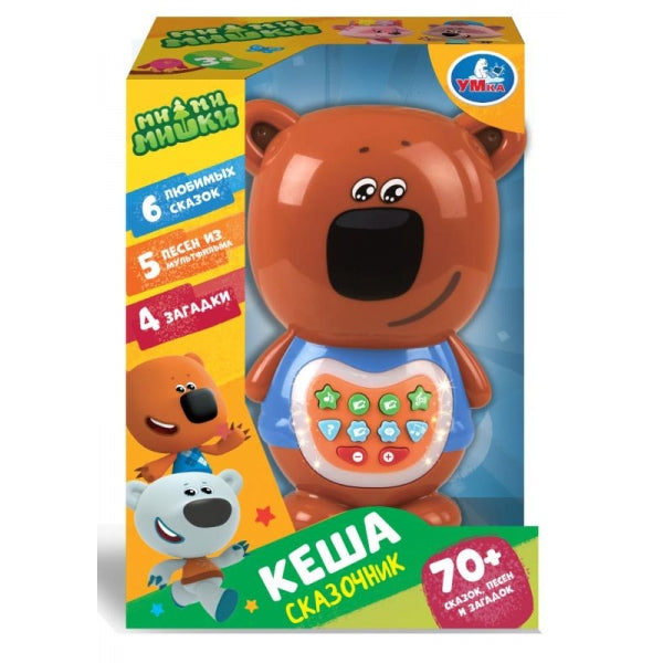 Сказочник Кеша, 70 сказок, песен и загадок Ми-ми-мишки кор Умка в кор.48шт