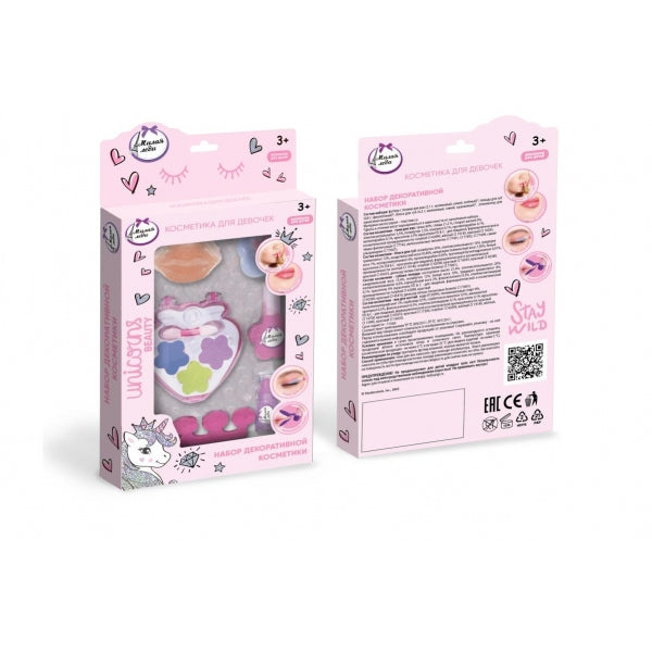 Косметика ДЛЯ ДЕВОЧЕК тени, блеск, помада, лак МИЛАЯ ЛЕДИ в кор.2*96шт