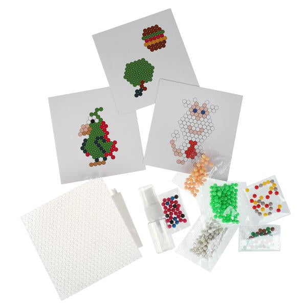 Набор д/детского тв-ва БУБА аквамозаика 400 бусин МУЛЬТИ АРТ в кор.48шт