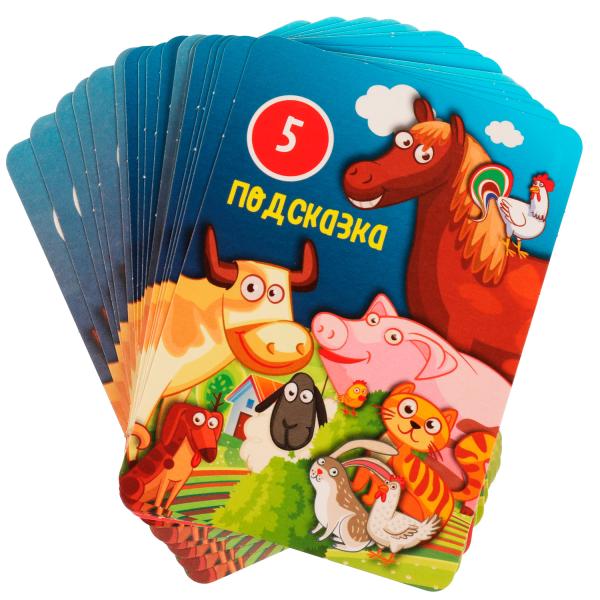 Звероферма. Супер квест. 170х138х40мм. Умные игры в кор.50шт