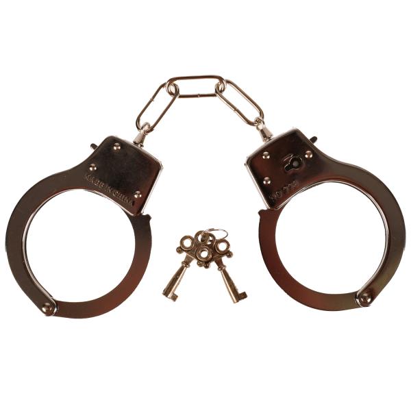 Наручники металл блист.12,7*25,8*1см ИГРАЕМ ВМЕСТЕ в кор.10*24шт