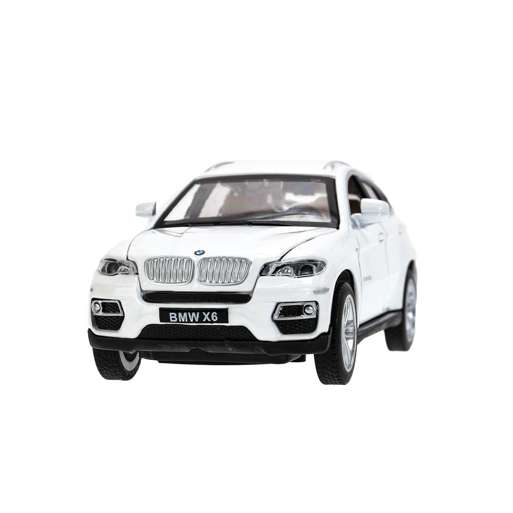 Машина металл свет-звук BMW X6, 15,5 см, двери, капот, багажник, инерция Технопарк в кор.2*24шт