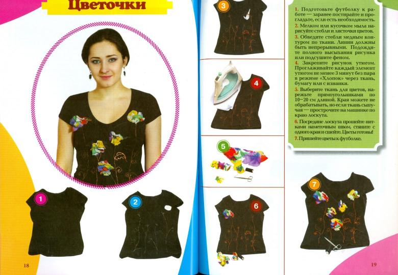 Футболки. Креативная роспись