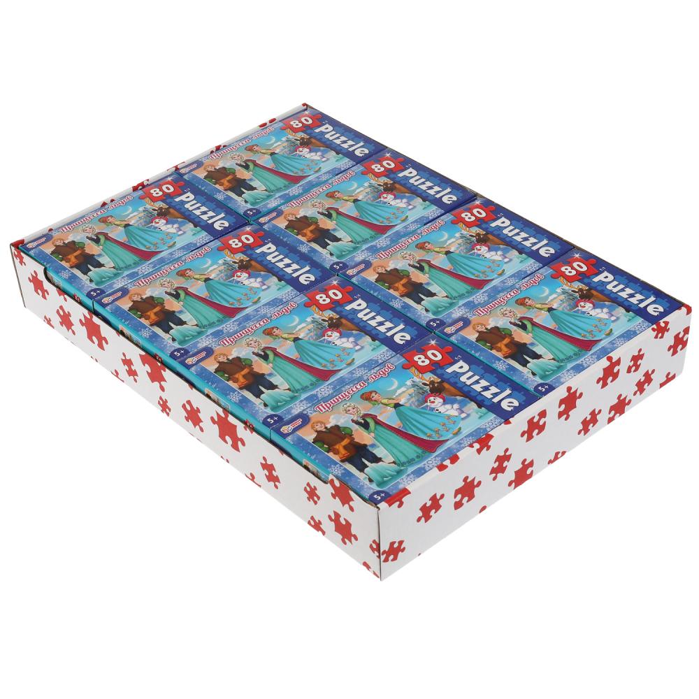 Принцесса льдов. Пазлы классические в коробке. Пазл 80 деталей. Умные игры в уп.16шт в кор.8уп