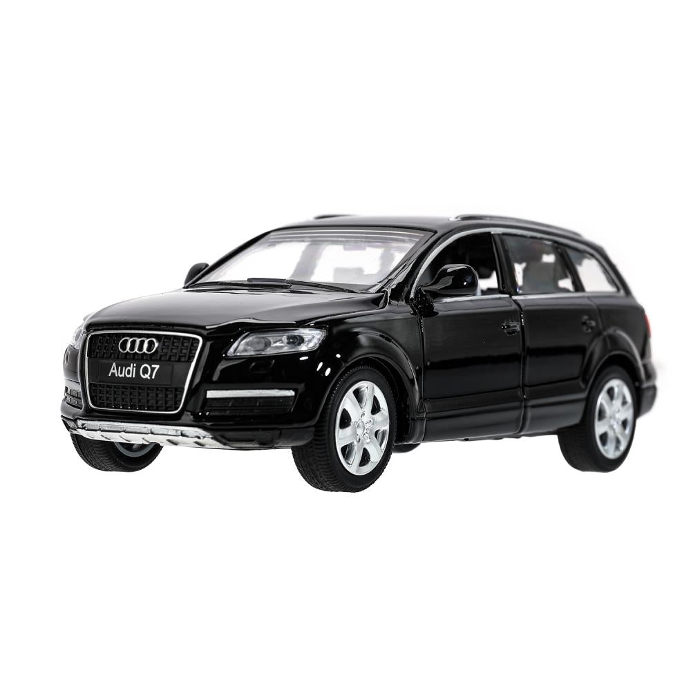 Машина металл свет-звук AUDI Q7, 15,4 см, двери, капот, багажник, инерция Технопарк в кор.2*24шт