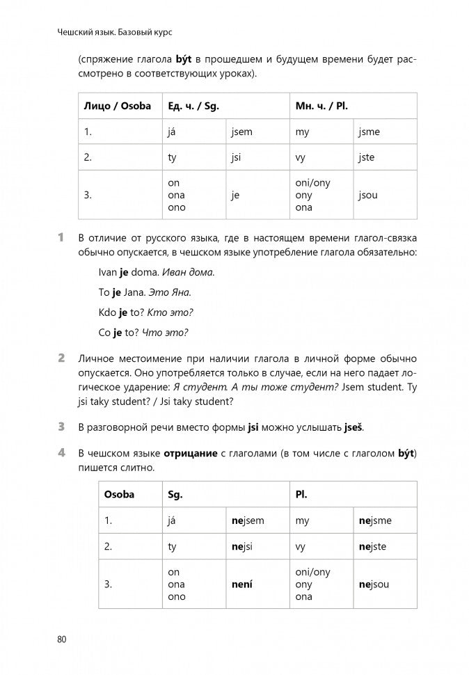 Чешский язык. Базовый курс