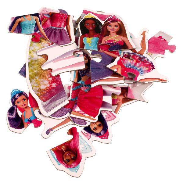Макси-пазлы. Прекрасные феи. Барби. 150х180х40 мм. Умные игры. в кор.50шт