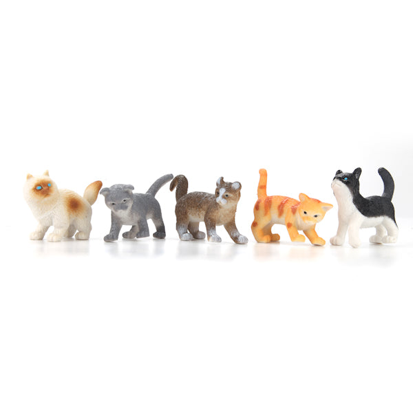 Игрушки пластизоль "Играем вместе" кошки 5-7см, в ассорт. в дисплее (русс. уп.) уп-168шт в кор.6уп