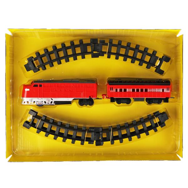 Железная дорога р/у, свет-звук, длина пути 130см, кор.53*31*5,5см ИГРАЕМ ВМЕСТЕ в кор.24шт