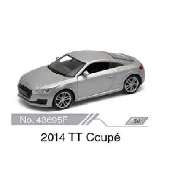 Машина металл 4.75" 2014 audi tt coupe инерц. открыв. двери в дисплее уп-12шт в кор.2*6уп