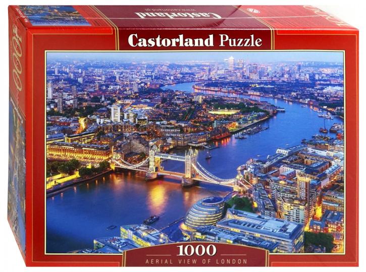 Пазл Castorland 1000 Лондон с высоты птичьего полета, 1000 деталей Castor Land