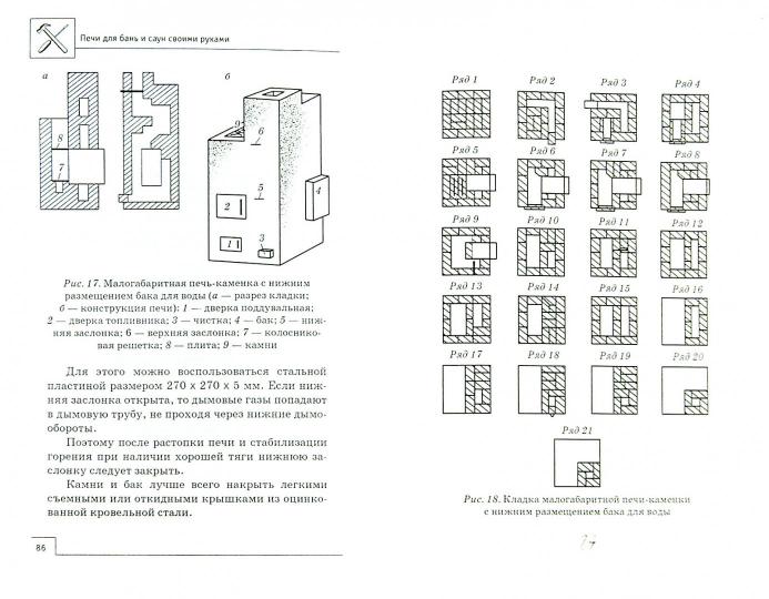 Печи для бань и саун своими руками