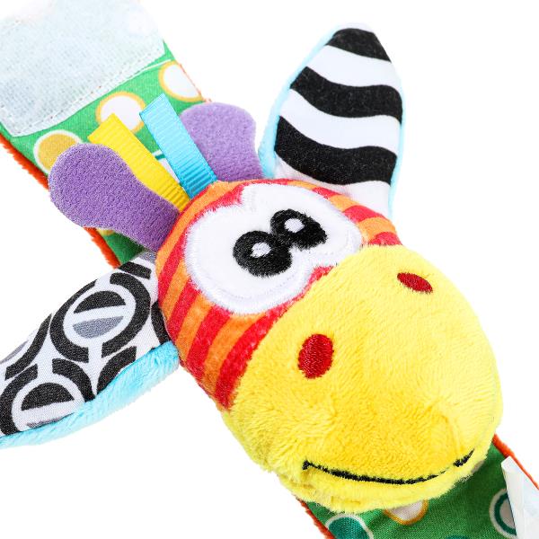 Погремушка - пищалка зебра на блист. Умка в кор.350шт