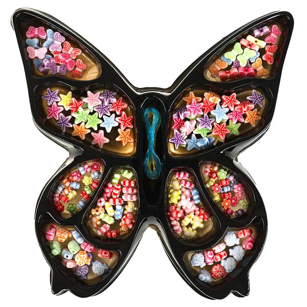 Набор бисера и бусин принцессы дисней МУЛЬТИ АРТ в кор.2*120шт