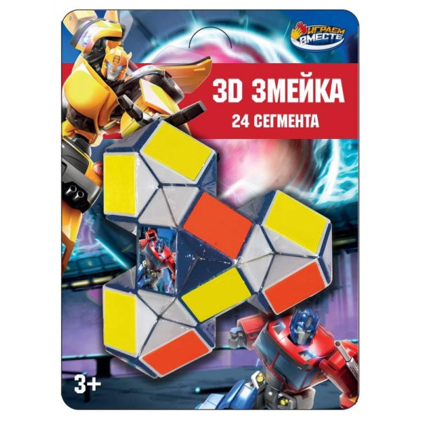 Логическая игра змейка блис.19*14*5см ИГРАЕМ ВМЕСТЕ в кор.2*120шт
