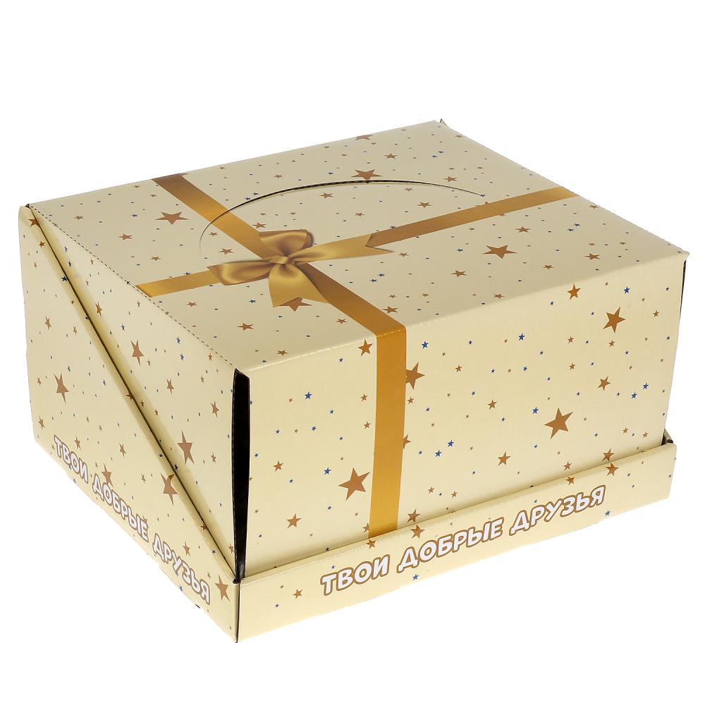 Игрушка мягкая дисплей "мишки,собачки,зайчики" 13см,без чипа,в дисп МУЛЬТИ-ПУЛЬТИ уп-9шт в кор.12уп