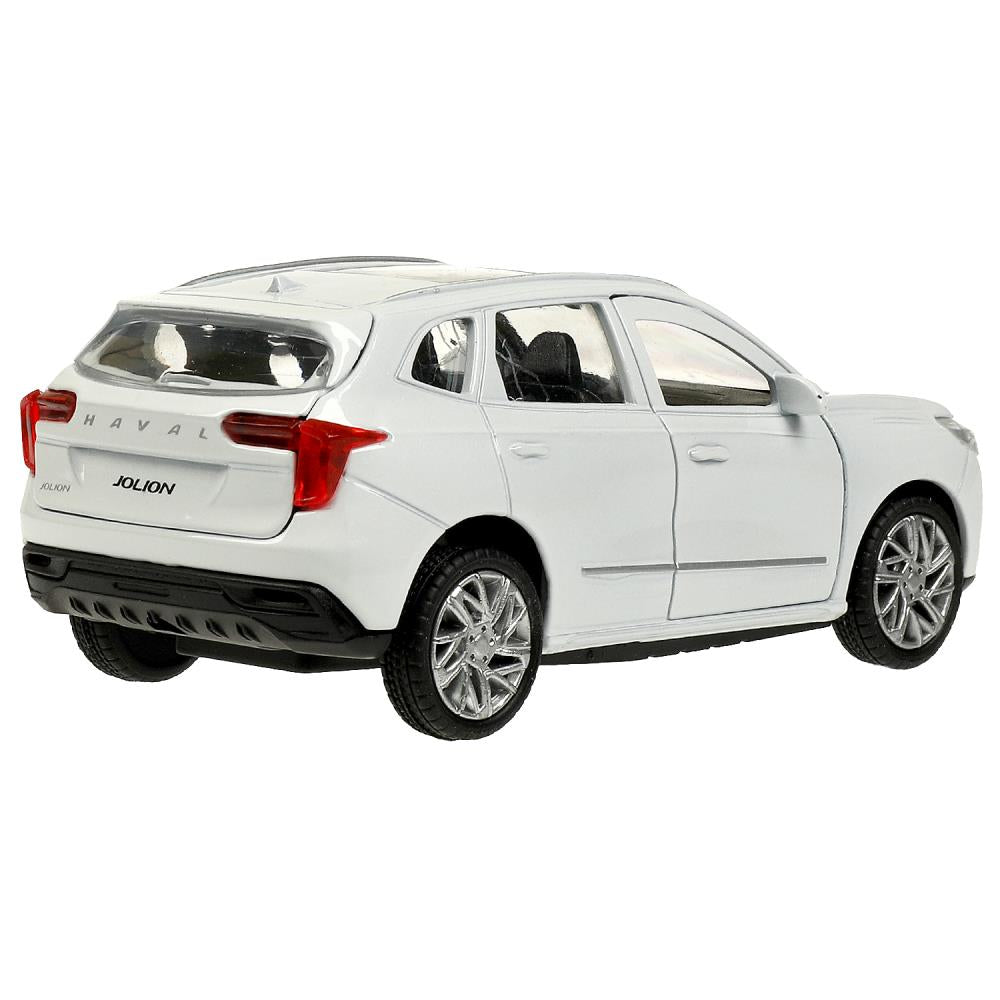Машина металл haval jolion 12 см, двери, багаж, белый, кор. Технопарк в кор.2*36шт