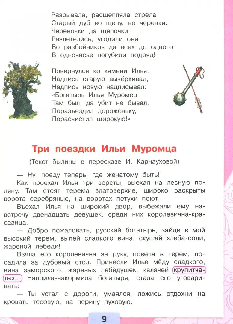 Климанова Литературное чтение. 4 кл. (Приложение 1) Учебник. Часть 1 (Школа России) 13-е издание