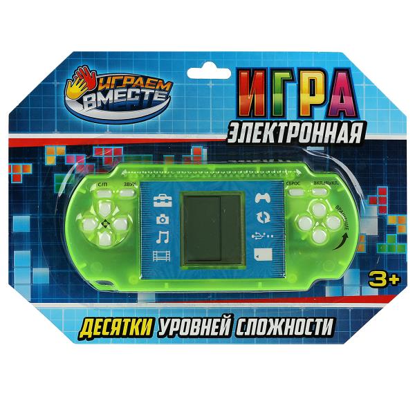 Электронная логическая игра блист.16*17,5*3см ИГРАЕМ ВМЕСТЕ в кор.2*96шт
