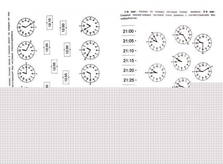 Экспресс-курсы по определ. времени. Который час?