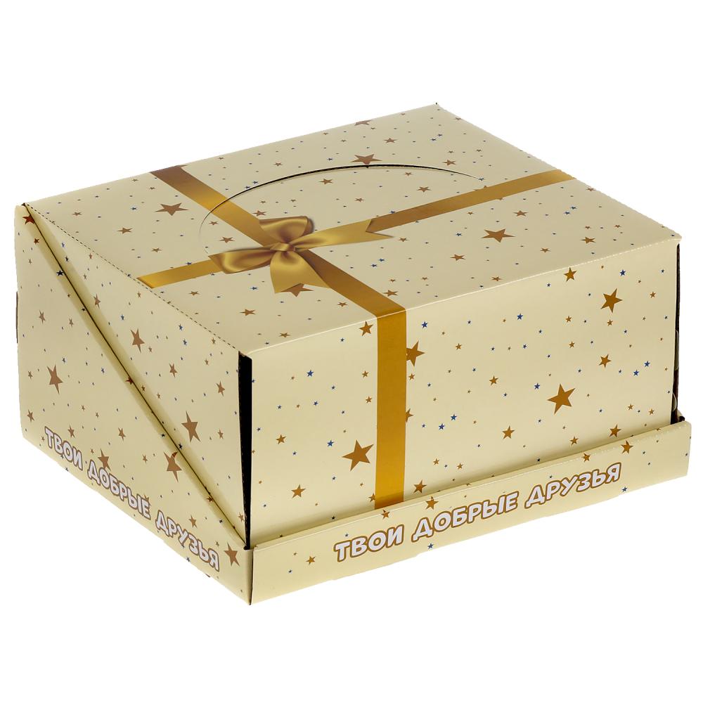 Игрушка мягкая дисплей "мишки и зайки", 13см, без чипа, в диспл. МУЛЬТИ-ПУЛЬТИ уп-9шт в кор.12уп