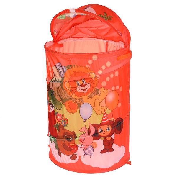 Корзина для игрушек СОЮЗМУЛЬТФИЛЬМ любимые герои 43*60см ИГРАЕМ ВМЕСТЕ в кор.24шт