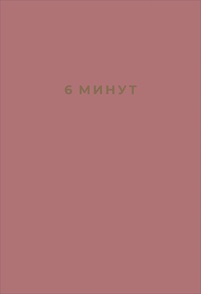 6 минут. Ежедневник, который изменит вашу жизнь (ежевика) + закладка