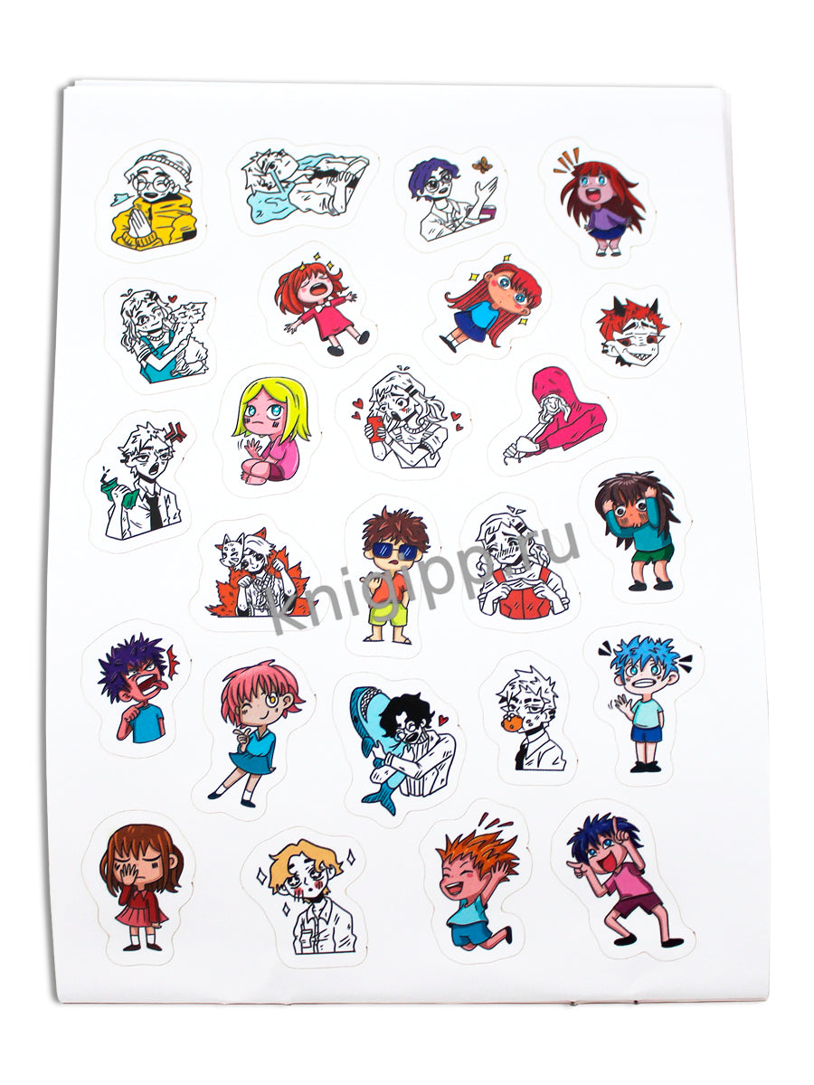 100 НАКЛЕЕК. АНИМЕ