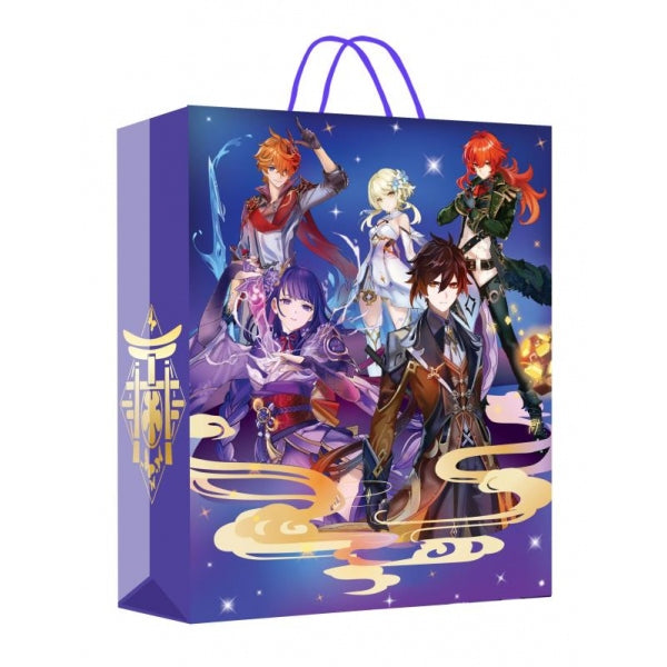 Пакет подарочный МАТОВЫЙ l,Аниме персонажи,140 гр/м2 ЧУДО ПРАЗДНИК в кор.24*12шт