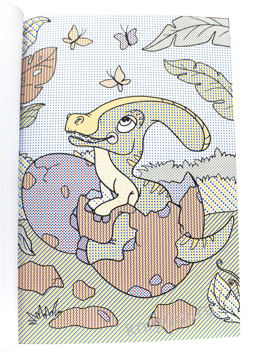 ВОДНАЯ МАКСИ-РАСКРАСКА. ДИНОЗАВРЫ