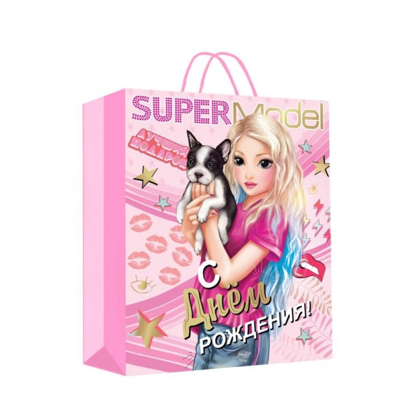 Пакет подарочный глянцевый ml,модель,140 гр/м2 ЧУДО ПРАЗДНИК в кор.24*12шт