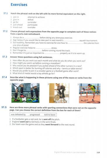 English Phrasal Verbs in Use Intermediate Book with answers