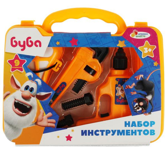 Набор инструментов БУБА пл.чемодан.26*23*7см ИГРАЕМ ВМЕСТЕ в кор.2*30шт