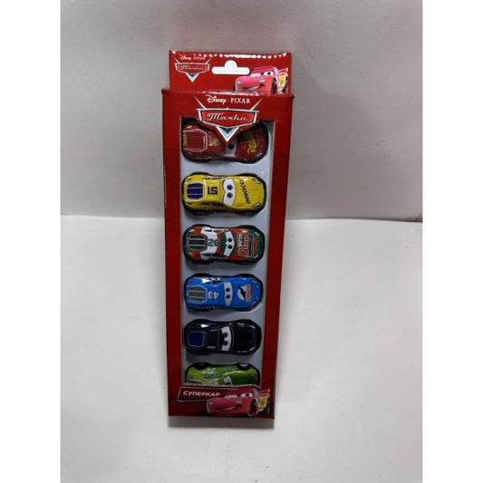 Машина металл тачки набор 7,5 см, 6 шт,в ассорт, кор. Технопарк в кор.2*60шт