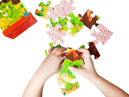 Пазл First Puzzle "Динозаврик" (16 эл) Baby Toys