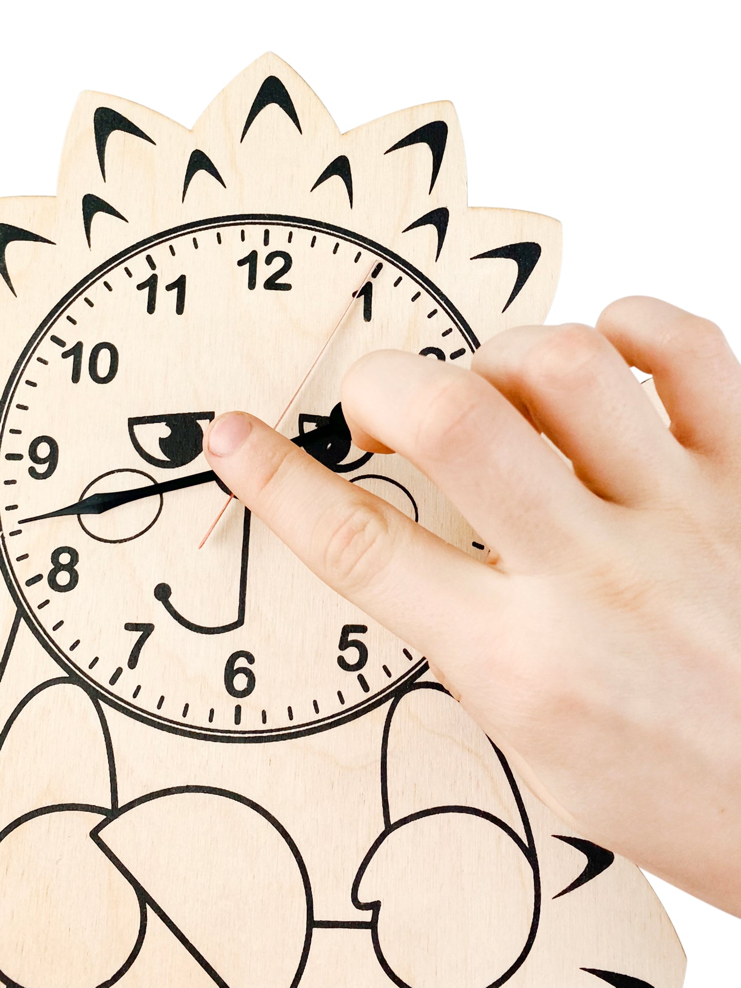 НАБОР ДЛЯ ТВОРЧЕСТВА. ДЕРЕВЯННЫЕ ЧАСЫ СВОИМИ РУКАМИ (С КРАСКАМИ). ЗАЙЧОНОК в кор.8шт