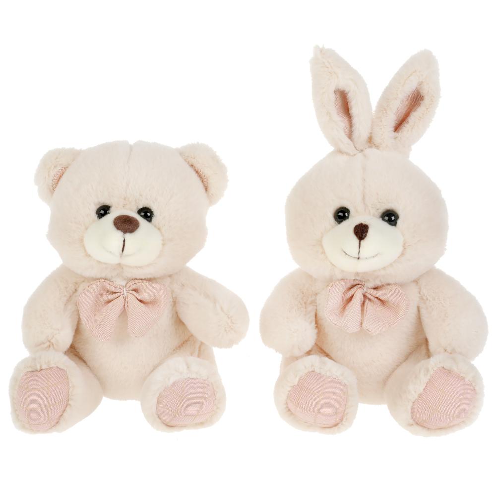 Игрушка мягкая дисплей "мишки и зайки", 13см, без чипа, в диспл. МУЛЬТИ-ПУЛЬТИ уп-9шт в кор.12уп