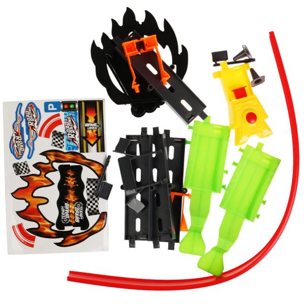 Автотрек с катапультой, динозавр, кор.52*31,7*6,9см ТЕХНОДРАЙВ в кор.2*12шт