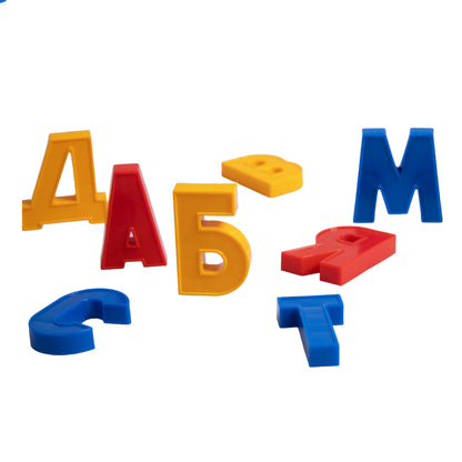00845 Магнит. азбука Н=35мм синяя