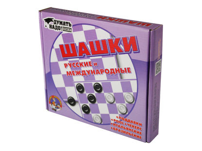 Шашки/шашки (малые) арт.105
