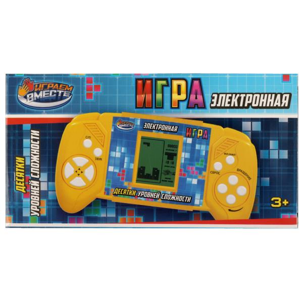 Электронная логическая игра кор.15*7*3см ИГРАЕМ ВМЕСТЕ в кор.2*120шт
