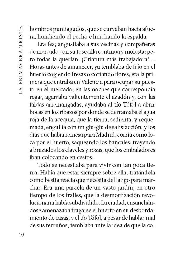 La Primavera Triste = Грустная весна: книга для чтения на испанском языке